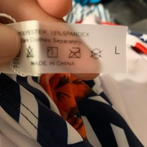 Yonique 2pc blouson tankini swimsuit